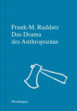 Frank-M. Raddatz Das Drama des Anthropozäns обложка книги