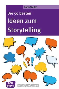 Karin Wedra Die 50 besten Spiele zum Storytelling обложка книги