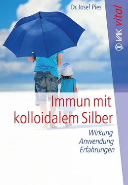 Josef Pies Immun mit kolloidalem Silber обложка книги