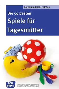 Katharina Bäcker-Braun Die 50 besten Spiele für Tagesmütter und Tagesväter - eBook обложка книги