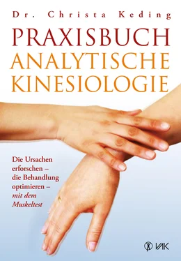 Dr. med. Christa Keding Praxisbuch analytische Kinesiologie обложка книги