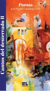 José Vicente Casadiego León Cantos del desterrado ll обложка книги