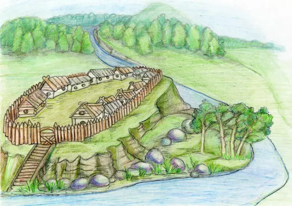 Столицей племени было Сарское городище располагавшееся на озере Неро в - фото 6