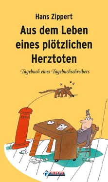 Hans Zippert Aus dem Leben eines plötzlichen Herztoten обложка книги