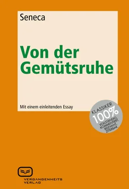 Seneca Von der Gemütsruhe обложка книги