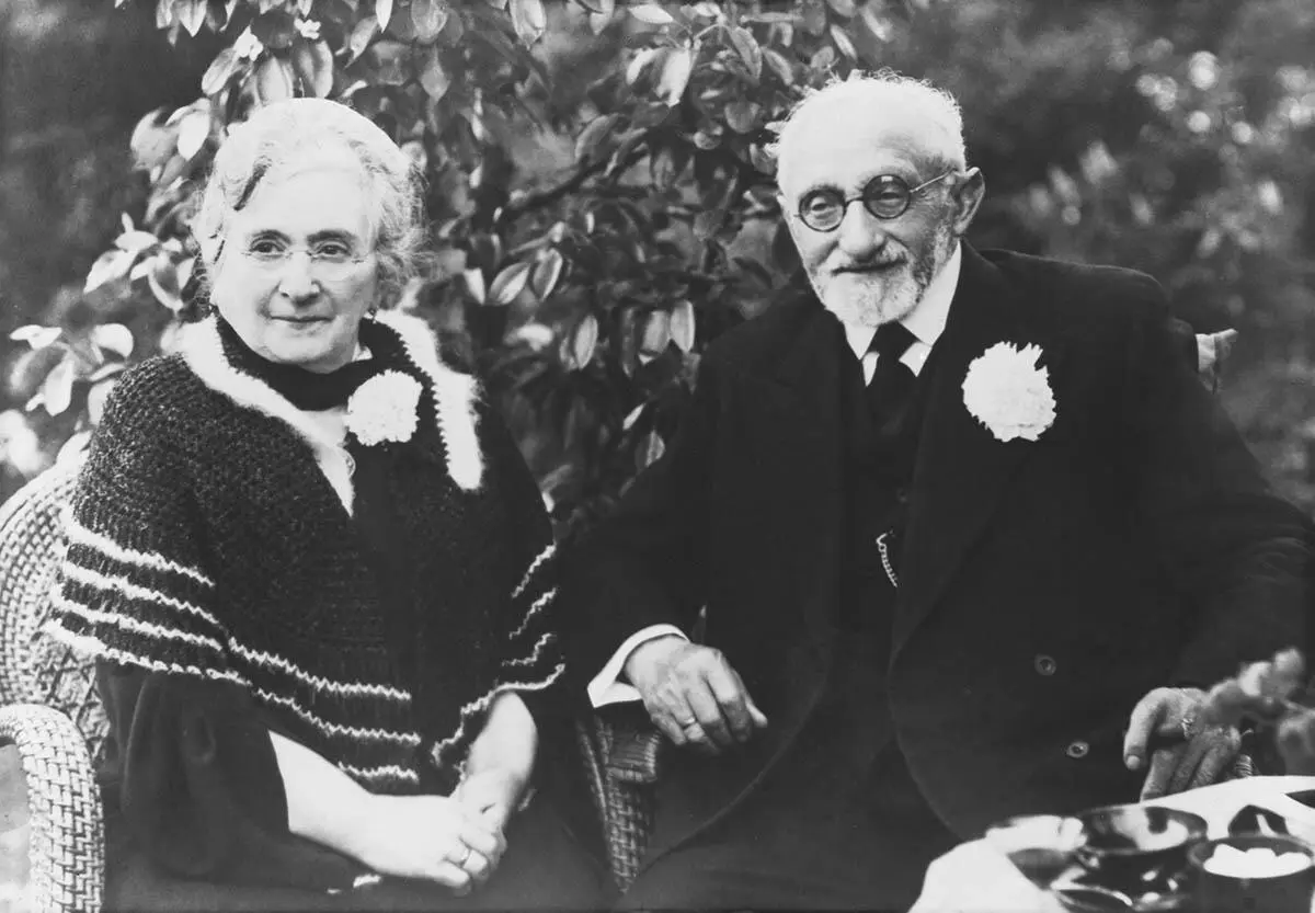 Rosa und Samuel de Taube an ihrem 50 Hochzeitstag im Jahre 1936 Sammlung - фото 3
