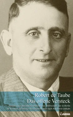 Robert de Taube Das offene Versteck обложка книги