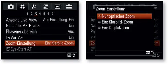 Um zoomen zu können wird die Zoom Funktion auf der dritten Seite der - фото 66