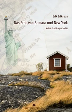 Erik Eriksson Das Erbe von Samara und New York обложка книги
