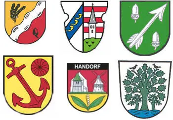Neu Jetzt 400 mehr Münster Hier die alten Wappen der eingemeindeten Vororte - фото 4