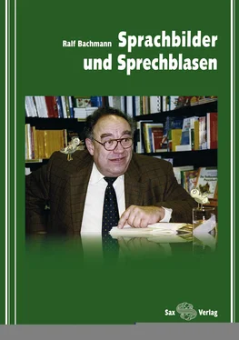 Ralf Bachmann Sprachbilder und Sprechblasen обложка книги