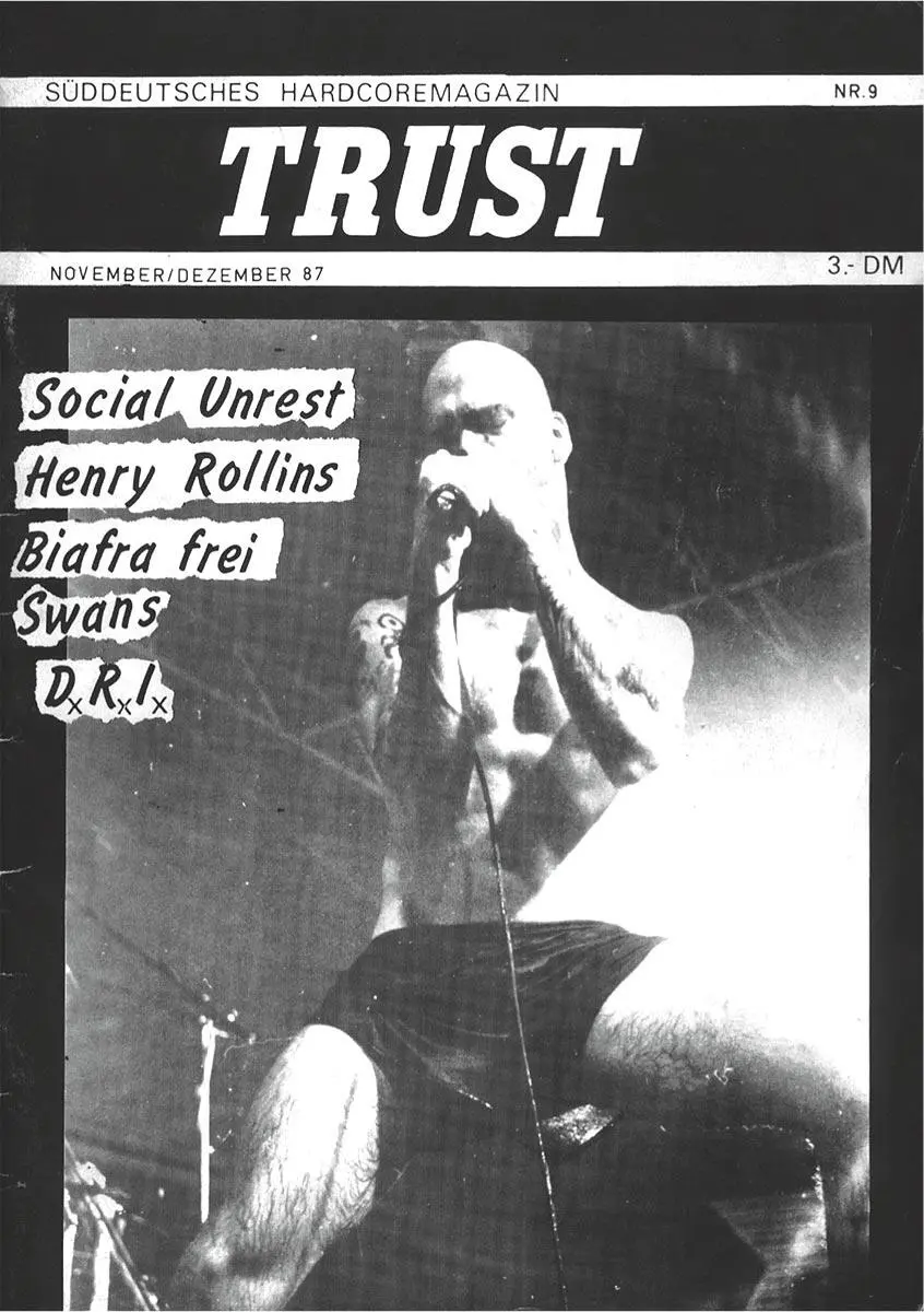 Trust 9 November 1987 Ich glaube das System macht sich selbst kaputt Die - фото 3