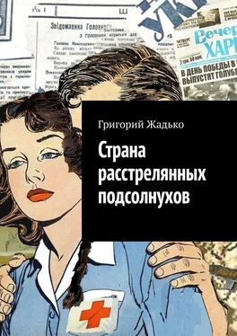 Григорий Жадько Страна расстрелянных подсолнухов обложка книги