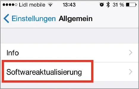 Dass die benötigte iOSVersion auf Ihrem iPhone installiert ist erkennen Sie - фото 11