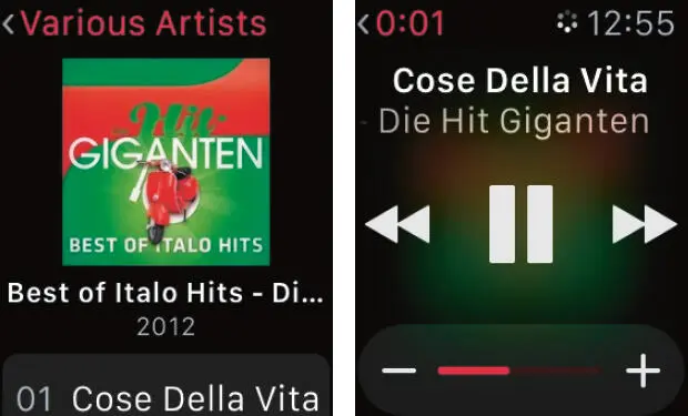 Die Musikwiedergabe auf der Apple Watch starten und steuern komfortabler - фото 9