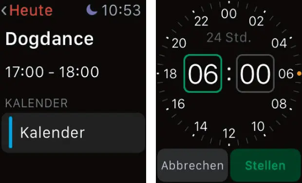 Mit der Apple Watch werden Sie am Handgelenk an anstehende Termine und Ihre - фото 8