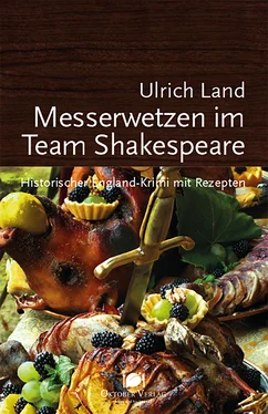Ulrich Land Messerwetzen im Team Shakespeare