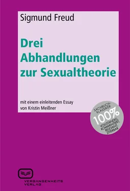 Sigmund Freud Drei Abhandlungen zur Sexualtheorie