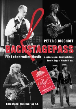 Peter O. Bischoff Backstagepass обложка книги
