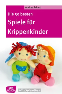 Andrea Erkert Die 50 besten Spiele für Krippenkinder - eBook обложка книги