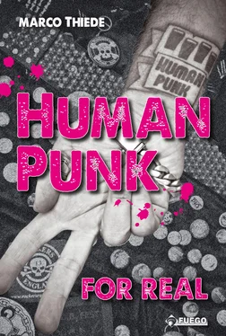 Marco Thiede Human Punk For Real обложка книги