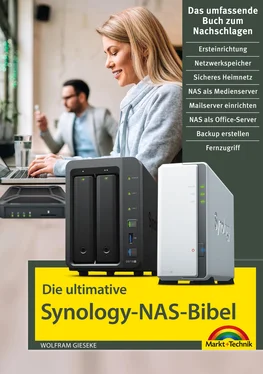 Wolfram Gieseke Die ultimative Synology NAS Bibel обложка книги