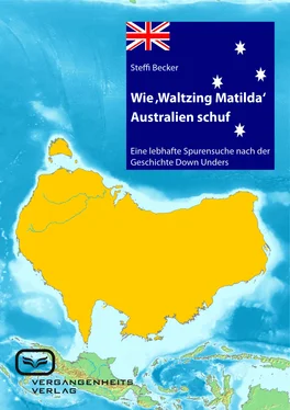 Becker Steffi Wie 'Waltzing Matilda' Australien ins Leben rief обложка книги