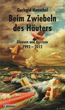 Gerhard Henschel Beim Zwiebeln des Häuters обложка книги