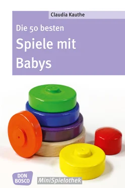 Claudia Thieme Die 50 besten Spiele mit Babys - eBook обложка книги