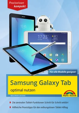 Wolfram Gieseke Samsung Galaxy Tab optimal nutzen обложка книги