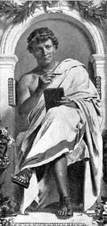1 Publius Ovidius Naso genannt Ovid nach einem Gemälde von A v Werner - фото 1