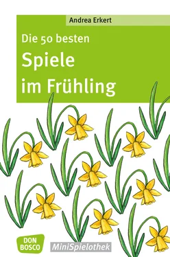 Andrea Erkert Die 50 besten Spiele im Frühling - eBook обложка книги