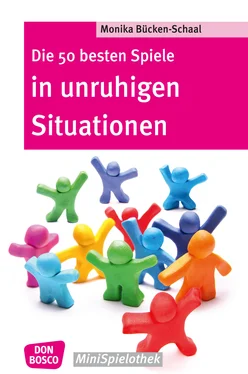 Monika Bücken-Schaal Die 50 besten Spiele in unruhigen Situationen - eBook обложка книги