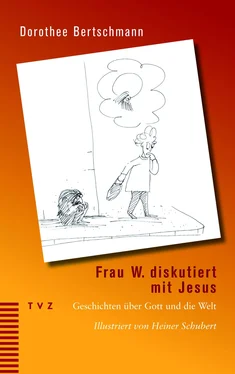 Dorothee Bertschmann Frau W. diskutiert mit Jesus обложка книги
