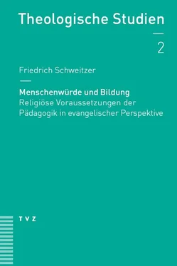 Friedrich Schweitzer Menschenwürde und Bildung