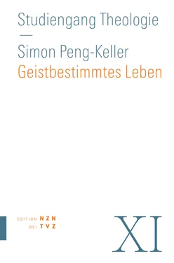 Simon Peng-Keller Geistbestimmtes Leben обложка книги