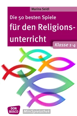 Marina Seidl Die 50 besten Spiele für den Religionsunterricht. Klasse 1-4 - eBook обложка книги