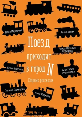 Анастасия Бушмакина Поезд приходит в город N. Сборник рассказов обложка книги