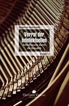 Stephan Reinhardt Verrat der Intellektuellen обложка книги