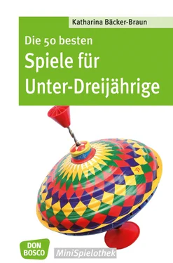 Katharina Bäcker-Braun Die 50 besten Spiele für Unter-Dreijährige - eBook обложка книги