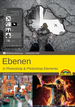 Martin Quedenbaum Ebenen in Adobe Photoshop CC und Photoshop Elements - Gewusst wie обложка книги