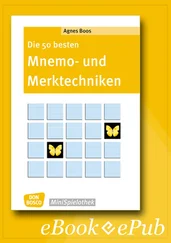 Agnes Boos - Die 50 besten Mnemo- und Merktechniken - eBook