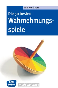 Andrea Erkert Die 50 besten Wahrnehmungsspiele - eBook обложка книги
