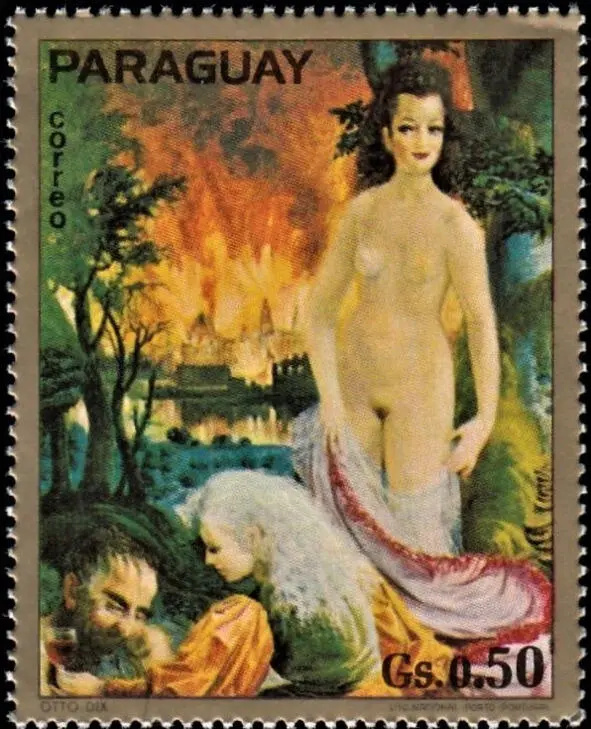 Лот і яго дачкі 1939 Ота Дыкс 18911969 Музэй Людвіга Аахен Германія - фото 124