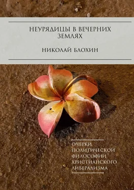 Николай Блохин Неурядицы в вечерних землях. Очерки политической философии христианского либерализма обложка книги