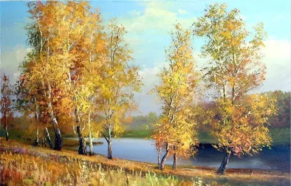 Художник АЛЕКСАНДР ИВАНОВИЧ СУЛИМОВ Отзвенело лето теплым светом На - фото 8