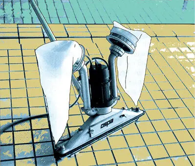 Bürstenreiniger mit Sauganschluss für kleine Becken Ospa Schwimmbadtechnik - фото 293