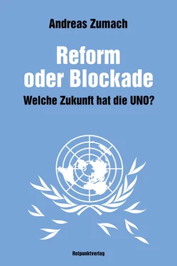 Andreas Zumach Reform oder Blockade обложка книги