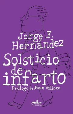 Jorge F. Hernández Solsticio de infarto обложка книги