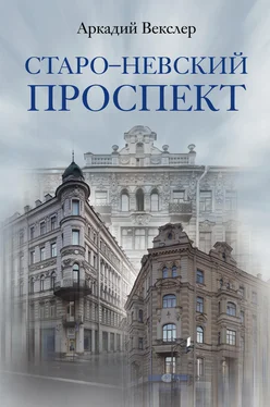 Аркадий Векслер Старо-Невский проспект обложка книги